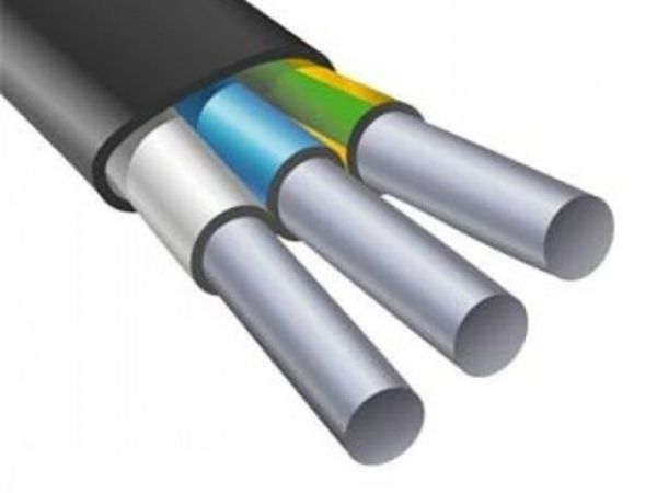 Кабель АВВГ-П 3х4,0 (бухта 150м) Ч БелРосКабель(черный)