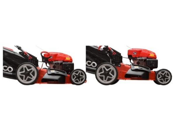 Газонокосилка бензиновая ECO LG-735 самоходная(6.0 л.с., шир. 51 см, самоходная, авт.заслонка, мульчир., стальн. корпус, травосборник 70 л)