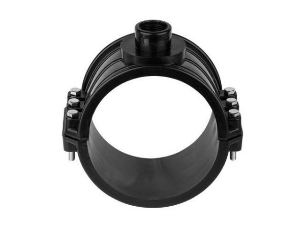 Хомут ПЭ 160 х 1' вн., AV Engineering(Полипропилен, макс.  16 бар, макс.  40 °С)