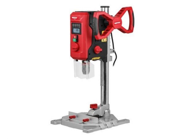 Станок вертикально-сверлильный WORTEX DB 1305 800 Вт, патрон 13 мм, 2 скор.(сверление в металле до 16 мм, быстрозажимной патрон, конст.эл, дисплей, лазер, LED-подсветка, тиски)