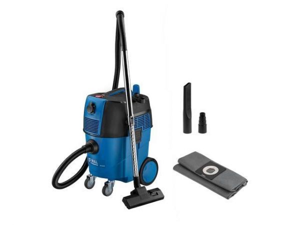 Пылесос BULL AS 3002 + аксессуары 1600 Вт, 30 л, 6м кабель, 3м шланг, HEPA, автомат. (класс: L; очистка: автоматическая; автовключение, розетка 2000 Вт)