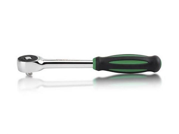 Трещотка 1/2' ротационная с переставным квадратом 60зуб. 290мм TOPTUL