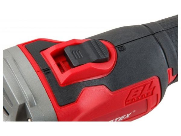 Углошлифмашина WORTEX CAG 1812 E в кор. ALL1 XLT SOLO БЕСЩЕТ., 18 В, 125 мм, 8000 об/мин(рег. об.)