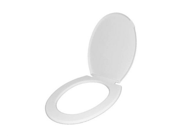 Сиденье для унитаза Стандарт Н белое, ИнкоЭр(И-Сиденье-Стандарт-Н-Белый Р)