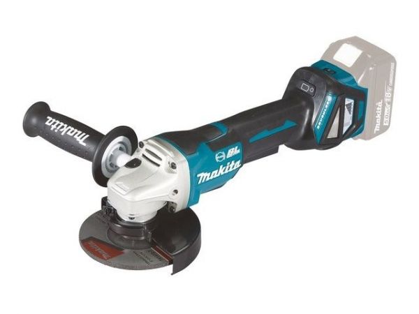 Углошлифмашина MAKITA LXT DGA 518 ZU в кор. (18.0 В, БЕЗ АККУМУЛЯТОРА, диск 125х22.0 мм, вибро)