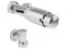 Комплект кранов осевой 1/2' для радиатора ХРОМ, AV Engineering (инд. упак.)(M30x1.5)