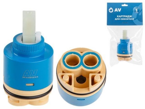 Картридж D40 для смесителя, тип C-S, AV Engineering(Переключение ступенчатое)