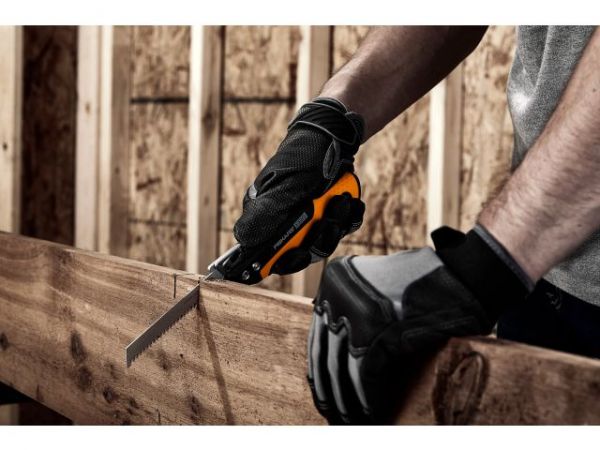 Пила универсальная складная PowerTooth 150мм 2 лезвия FISKARS