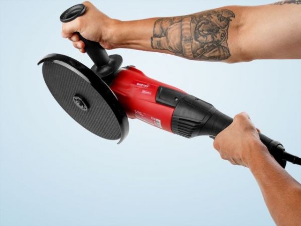 Двуручная углошлифмашина WORTEX LX AG 2326-4 в кор. 2000 Вт, 230 мм, 6500 об/мин(2000 Вт, 6500 об/мин, поворот.рукоятка)