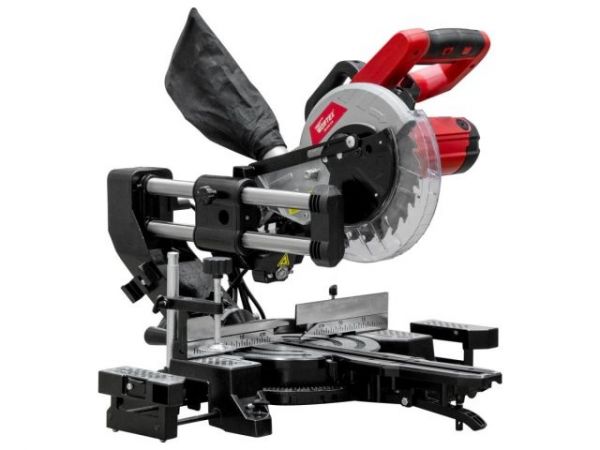 Торцовочная пила WORTEX MS 2116-1 LM в кор. 1800 Вт, 210 мм, глуб. до 65 мм, шир. до 300 мм, лазер(Консольный тип протяжки)