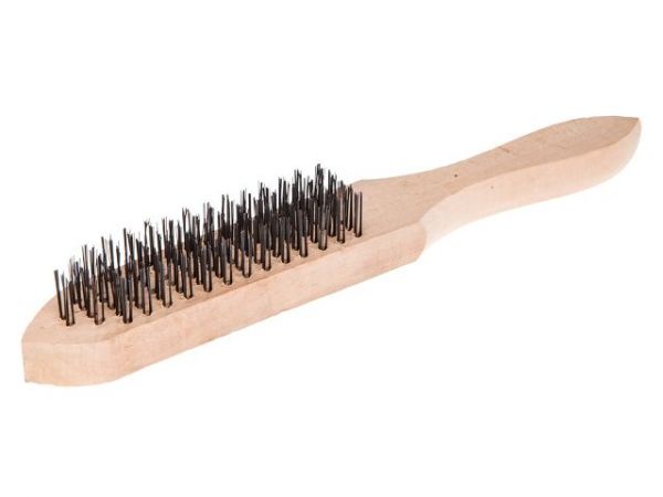 Щетка проволочная стальная 6 рядов ВОЛАТ(крацовка)