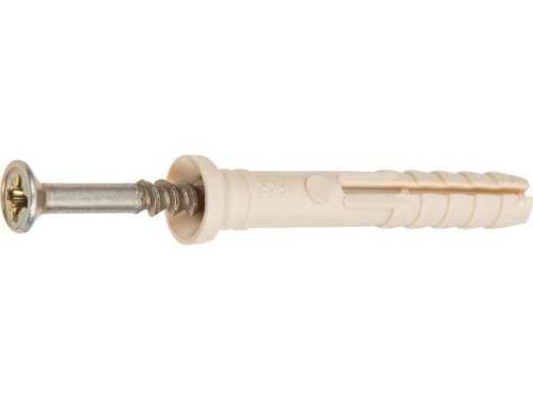 Дюбель-гвоздь 6х40 мм нейлон потай (2000 шт)