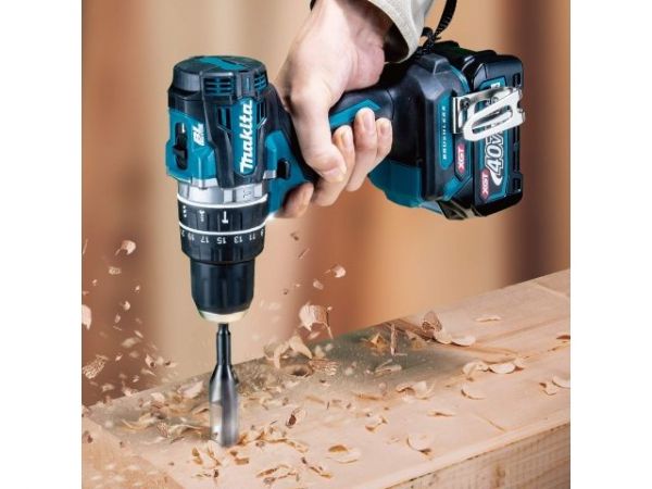 Дрель-шуруповерт MAKITA XGT DF 002 GZ в кор. (40.0 В, Li-Ion, 2 скор., 65 Нм, шурупы до 13 мм)