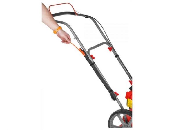 Газонокосилка бензиновая ECO LG-820 (травокосилка)(5.0 л.с., шир. 56 см,, ручной привод, колеса 14', без травосборника)