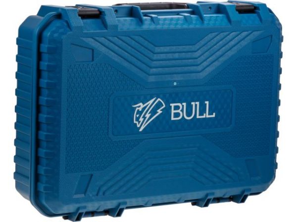 Перфоратор BULL BH 2602 в чем. 800 Вт, 3.0 Дж, 4 реж. + 2 зубила, 3 сверла, БЗП в комплекте(800 Вт, 3.0 Дж, 4 реж., патрон SDS-plus, БЗП в комплекте, вес 3.4 кг)